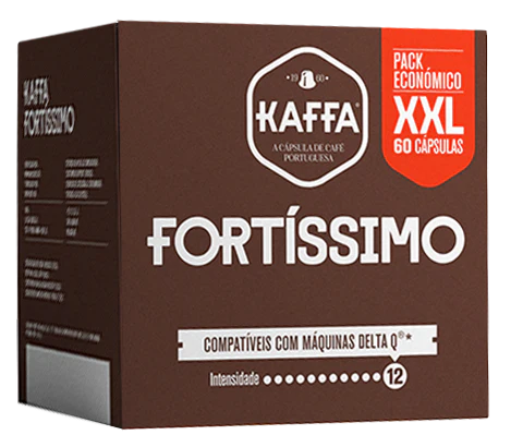 Kaffa Fortíssimo Pack Económico XXL<br>Compatível Máquinas Delta Q*